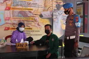 Polres Tubaba Laksanakan Vaksinasi Dosis 1 untuk Mahasiswa Dan Masyarakat