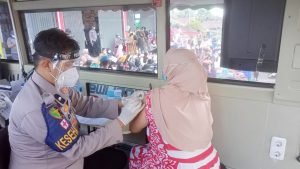 Polres Tulang Bawang Kembali Buka Gerai Vaksinasi Presisi Khusus Lansia, Berikut Lokasi dan Hasilnya