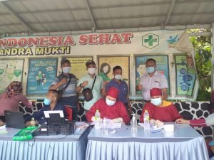 Puskesmas Candra Mukti  Lakukan Vaksinasi Tahap 2