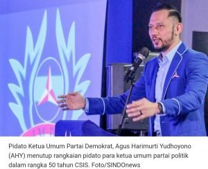 Pidato Agus Harimurti Yudhoyono Tutup Rangkaian Pidato Para Ketua Umum ParPol