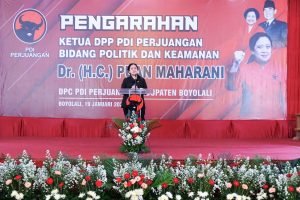 Sambangi Kantor DPC PDIP Boyolali Didampingi Gibran, Puan Maharani: Jangan Jeruk Makan Jeruk