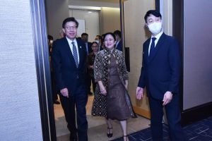 Dijamu Makan Malam Wali Kota Busan, Puan Maharani: Annyeonghaseyo-Kamsahamnida