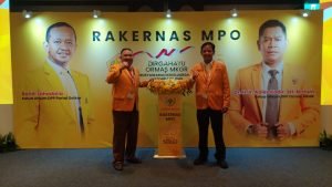 Rakernas Ormas MKGR 2025, Erwin Eka Siap Dukung dan Amankan DPP Golkar Dibawah Komando Bahlil Lahadalia