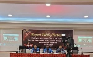 KPUD Keerom Tetapkan PG-DAUD sebagai Bupati dan Wakil Bupati Terpilih