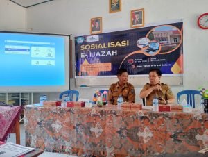 Ketua K3S Jejawi dan Ketua K3S SP Padang Gelar Sosialisasi E-Ijazah