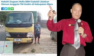 Wilson Lalenke Nilai Polres Blora Berkolusi dengan Mafia BBM Ilegal Memenjarakan Wartawan