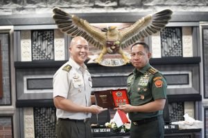 Perkuat Kemitraan Strategis, Panglima TNI Terima Kunjungan Mayor Jenderal Cai Dexian