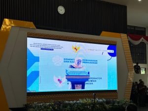 Sinergi Nasional untuk UMKM: Wakil Bupati Lampung Barat Ikuti Akad Massal KUR di Mahan Agung