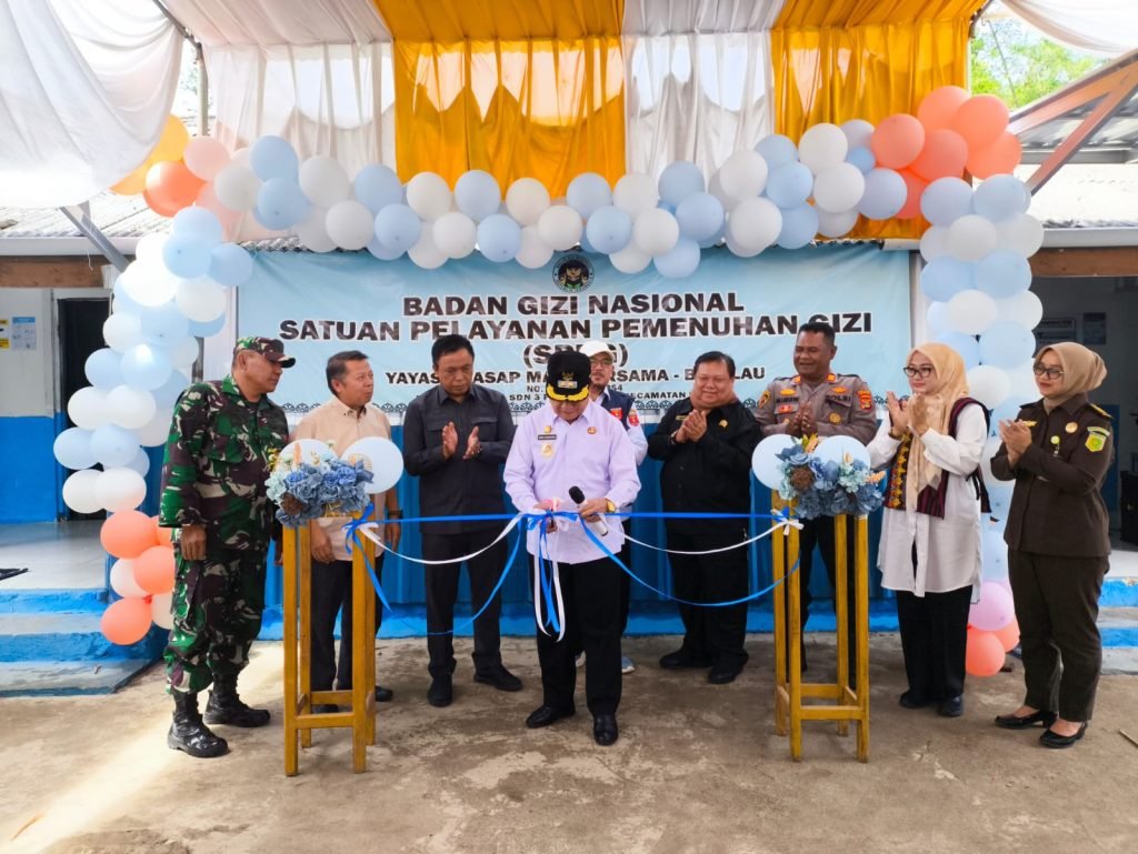 Resmikan SPPG Kecamatan Belalau Mad Hasnurin Minta Harus Penuhi Standar