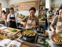 Manfaat Mengikuti Kursus Memasak Untuk Meningkatkan Keterampilan dan Variasi Menu Makanan Sehat di Rumah
