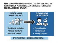 Pengaruh Opini Lembaga Survei Terhadap Elektabilitas Calon Pemimpin Dalam Kontestasi Pemilihan Kepala Daerah