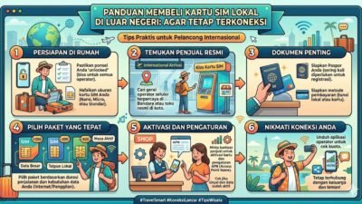 Panduan Membeli Kartu Sim Lokal Di Luar Negeri Agar Tetap Terkoneksi