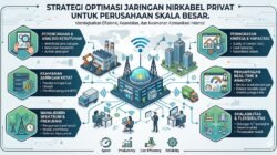 Strategi Optimasi Jaringan Nirkabel Privat Untuk Kebutuhan Komunikasi Internal Perusahaan Skala Besar
